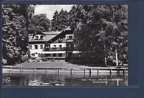 AK Hotel - Pension Seehof am Mondsee 1961