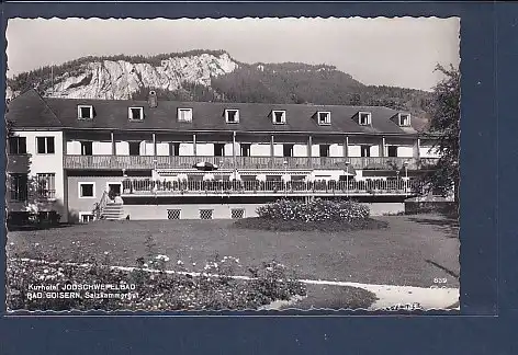 AK Kurhotel Jodschwefelbad Bad Goisern Salzkammergut 1955
