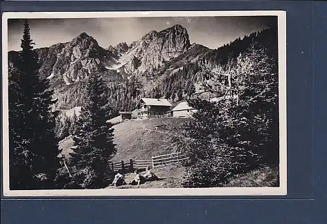 AK Mutterer Alm bei Innsbruck 1940