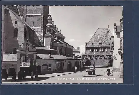 AK Solbad Hall - Tirol Oberer Stadtplatz 1960
