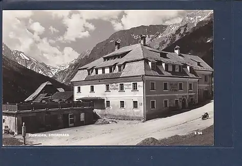 AK Seewiesen Steiermark ( Hotel zur Post) 1960