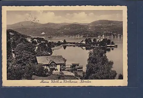 AK Maria Wörth a. Wörthersee Kärnten 1933