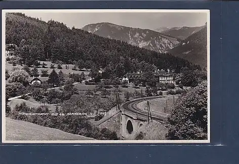 AK Höhenluftkurort Küß am Semmering 1958