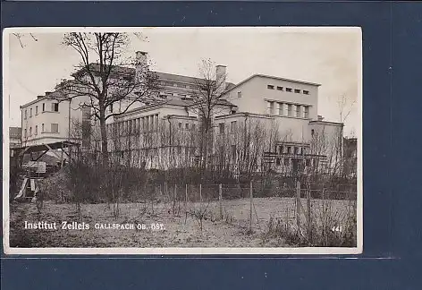 AK Institut Zeileis Gallspach Ob. Öst. 1930