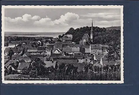 AK Oderberg ( Mark) Blick vom Gaisberg 1940