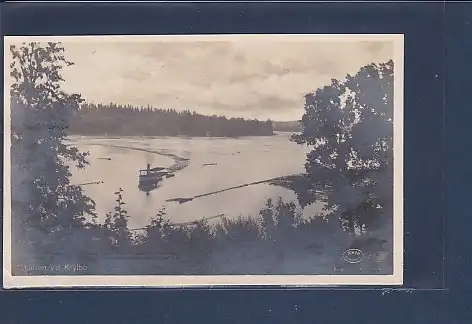 AK Dalälven vid Krylbo 1922