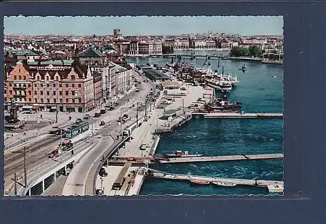 AK Stockholm Utsikt fran Katarina hissen, 1960