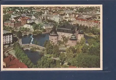 AK Flygvy över Örebro 1960