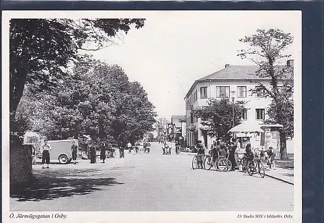 AK Ö. Järnvägsgatan i Osby 