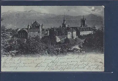 Mondschein AK Neuchatel 1898