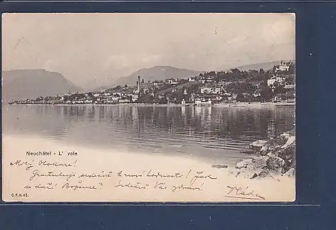 AK Neuchatel - L´vole 1905