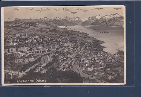 AK Lausanne Ouchy 1930