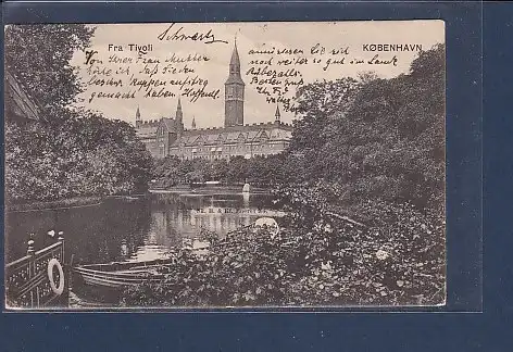 AK Kobenhavn Fra Tivoli 1905