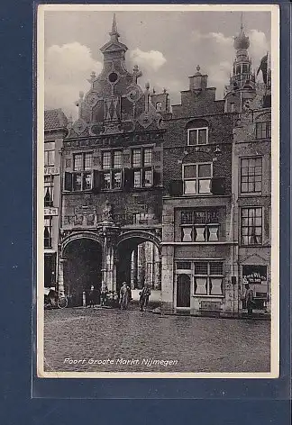 AK Poort Groote Markt Nijmegen 1950