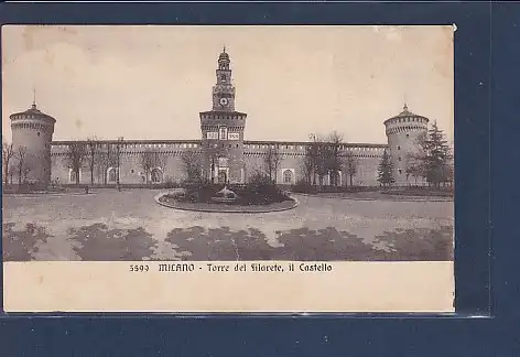 AK Milano - Terre del Filarete, il Castello 1930