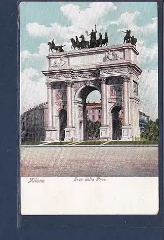 AK Milano Arco della Pace 1920