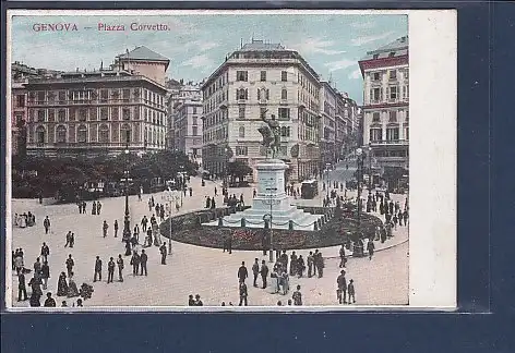 AK Genova - Plazza Corvetto 1920
