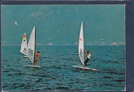 AK Lago Di Garda  Gardasee 1970 Surfer