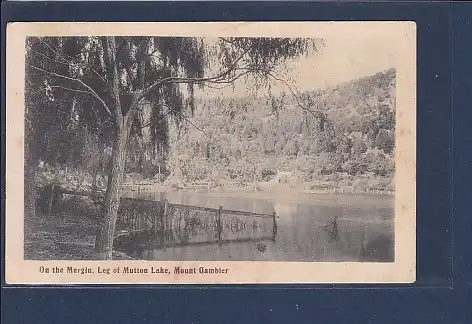 AK On the Margin Leg of Mutton Lake Mount Gambier1908