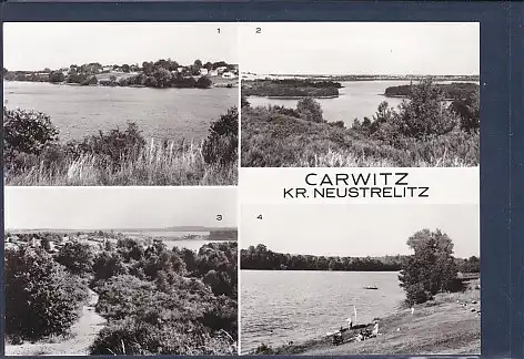 AK Carwitz Kr. Neustrelitz 4.Ansichten 1983