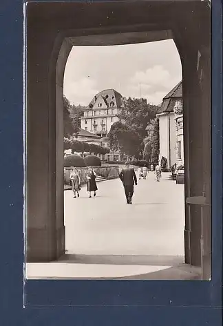 AK Bad Elster Blick zum Karl Marx Hof 1956