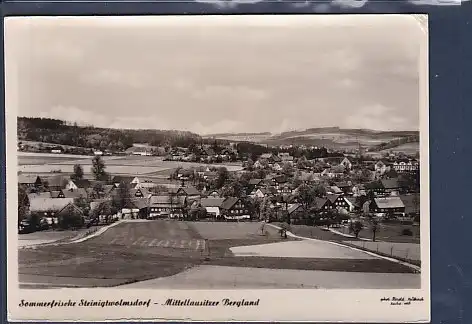 AK Sommerfrische Steinigtwolmsdorf Mittellausitzer Bergland 1960