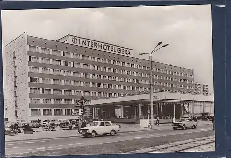 AK Gera ( Thür.) Interhotel Gera 1978