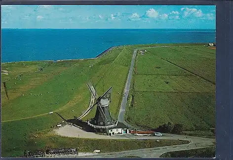 AK Nordseeinsel Pellworm Nordermühle 1986