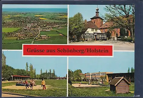 AK Grüsse aus Schönberg / Holstein 4.Ansichten 1970