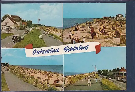 AK Ostseebad Schönberg 4.Ansichten 1970