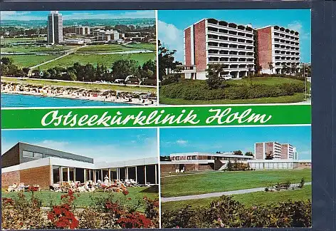 AK Ostseekurklinik Holm 4.Ansichten Schönberg 1970