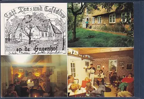 AK Lütt Tee und Cafestuv op de Hagenhof 4.Ansichten 1980