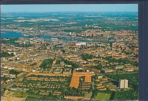 AK Landeshauptstadt Kiel Luftaufnahme 1970
