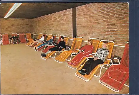 AK Ostseesanatorium Holm Liegesaal Schönberg 1970