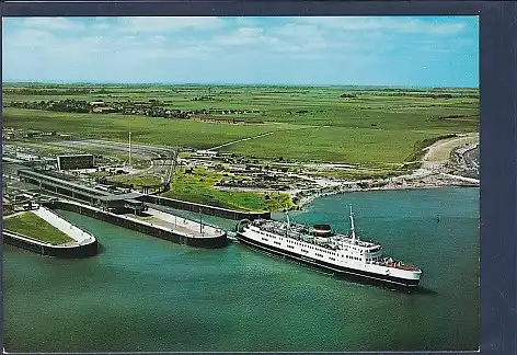 AK Vogelfluglinie Deutschland-Dänemark Fährhafen Puttgarden 1976