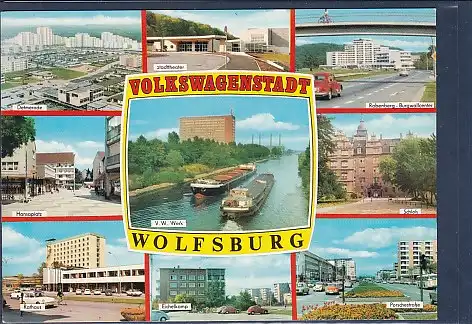 AK Volkswagenstadt Wolfsburg 9.Ansichten 1970
