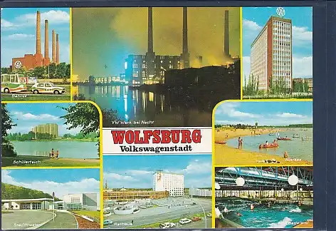 AK Wolfsburg Volkswagenstadt 8.Ansichten 1970