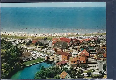 AK Nordseeküstenbad Neuharlingersiel Luftaufnahme 1970