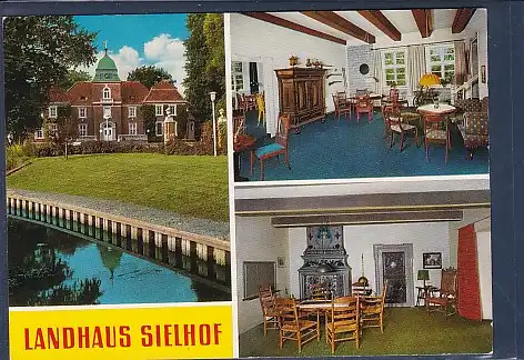 AK Landhaus Sielhof Neuharlingersiel 3.Ansichten 1970