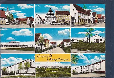 AK Grüße aus Oberjettingen 9.Ansichten 1970