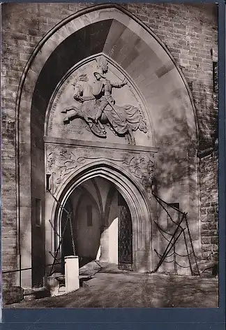 AK Burg Hohenzollern Adlertor 1960