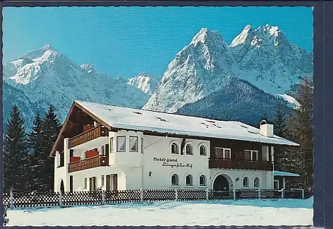 AK Längerfelder Hof Hotel Garni Grainau 1970