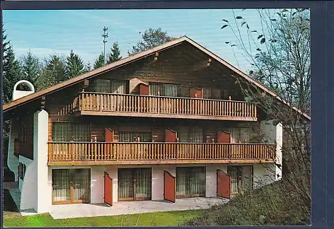 AK Hotel Garni Loisachtal Grainau bei Garmisch Partenkirchen 1970