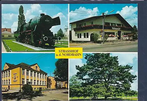 AK Strasshof a.d. Nordbahn 4.Ansichten 1980