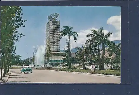 AK Plaza Venezuela Caracas - Venezuela 1960