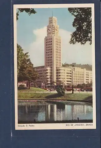 AK Estacao D. Pedro Rio De Janeiro - Brasil 1960