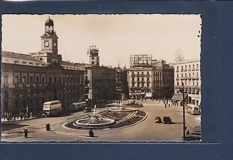 AK Madrid Puerta del Sol 1960