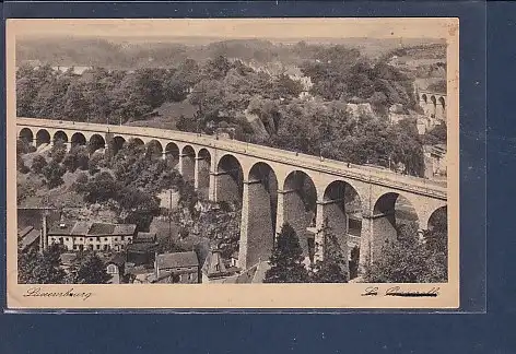 AK Luxemburg La Passerelle 1930