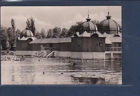 AK Heviz Gyogyfürdö Toreszlet a Fürdohazzal 1961