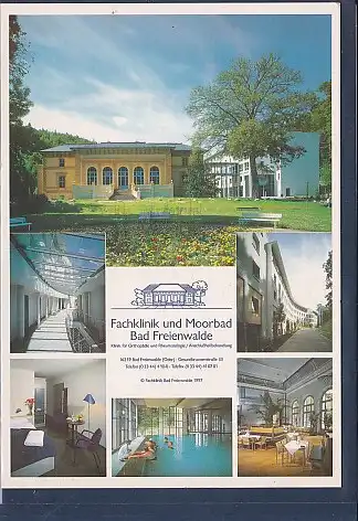 AK Fachklinik und Moorbad Bad Freienwalde 6.Ansichten 1997